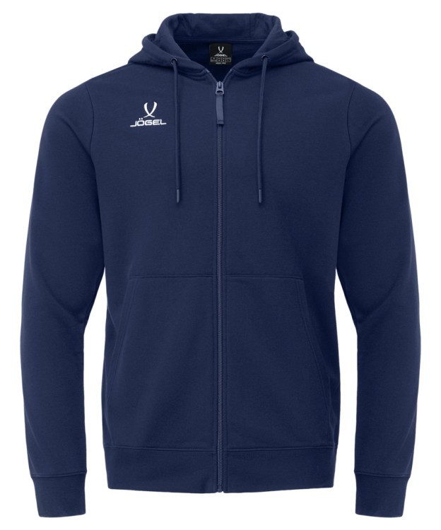 Худи на молнии JÖGEL ESSENTIAL Cotton Zip Hoodie, темно-синий (2115310) Худи на молнии JÖGEL ESSENTIAL Cotton Zip Hoodie, темно-синий (2115310)