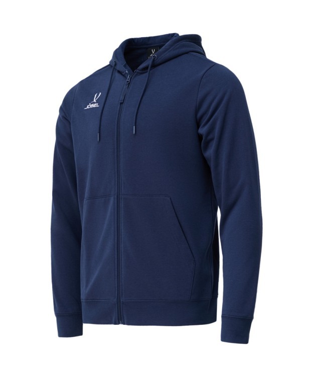 Худи на молнии JOGEL ESSENTIAL Cotton Zip Hoodie, темно-синий (2115310)