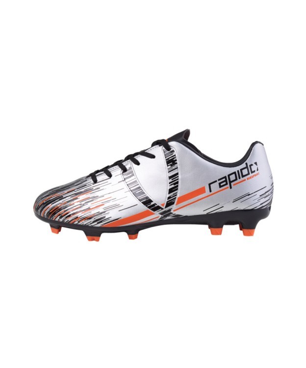 БЕЗ УПАКОВКИ Бутсы футбольные JÖGEL Rapido FG Silver/black (2134143) БЕЗ УПАКОВКИ Бутсы футбольные JÖGEL Rapido FG Silver/black (2134143)