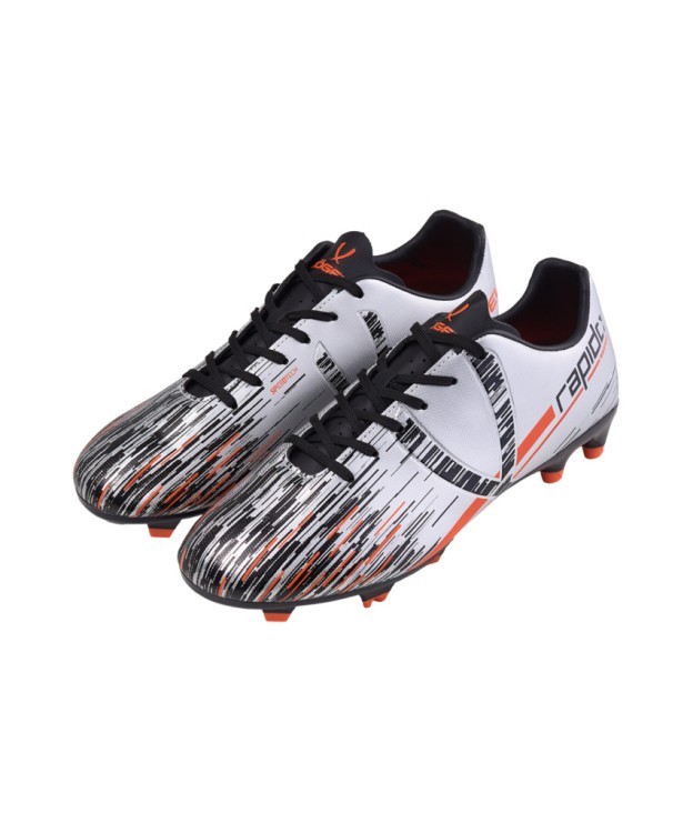 БЕЗ УПАКОВКИ Бутсы футбольные JOGEL Rapido FG Silver/black (2134327)