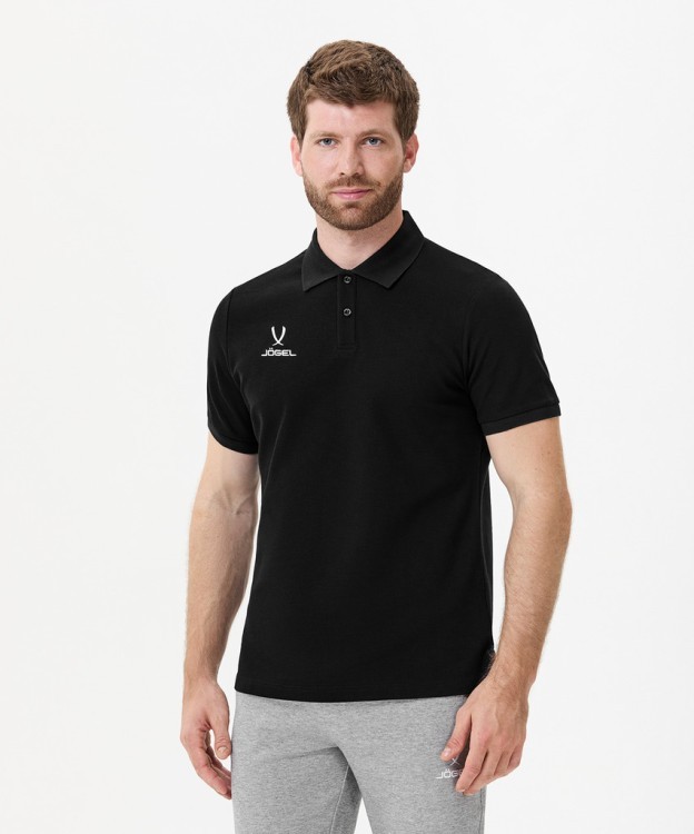 Поло JOGEL ESSENTIAL CVC Polo, черный (2116762)