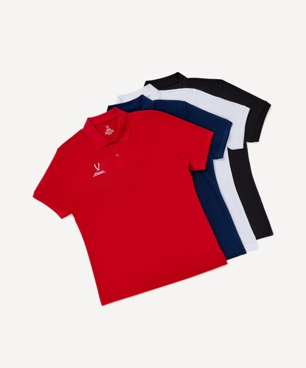 Поло JOGEL ESSENTIAL CVC Polo, черный (2116762)