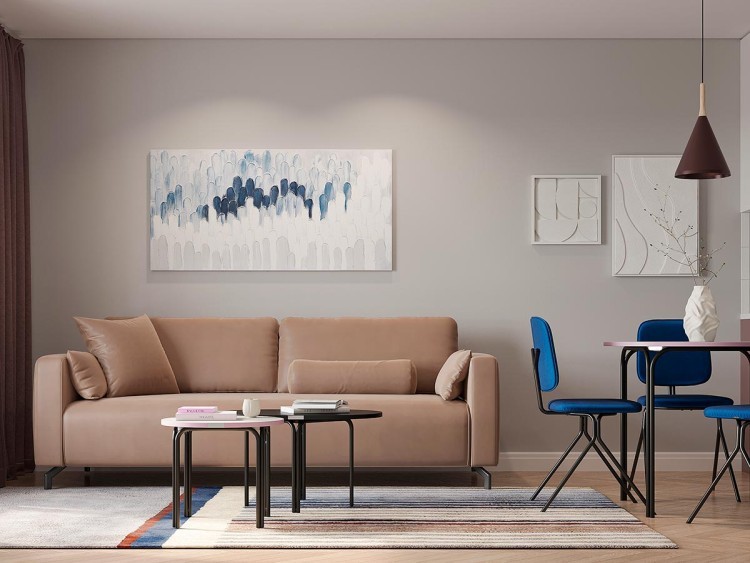 Панно декоративное с эффектом 3d minimalism line, 50х70 см (77475)