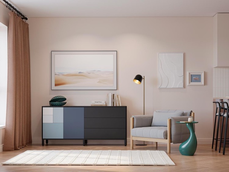 Панно декоративное с эффектом 3d minimalism line, 50х70 см (77475)