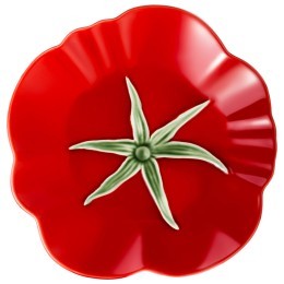 Набор тарелок закусочных lefard "tomato" 22х21 см/2 шт Lefard (536-296)