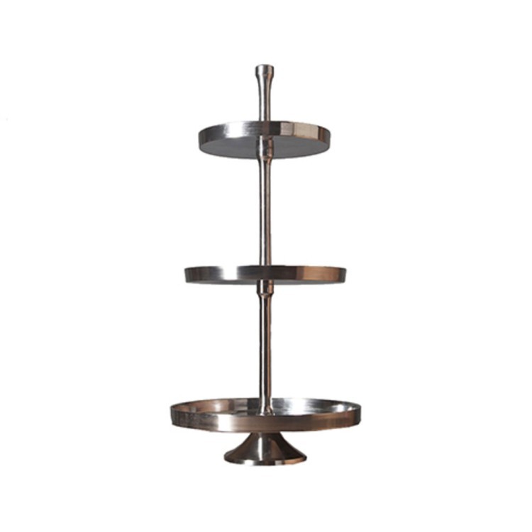 Этажерка 1065, нержавеющая сталь, chrom, ROOMERS FURNITURE