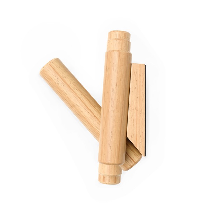 Вешалка настенная picket, 61 см, 8 крючков, натуральное дерево (80141)