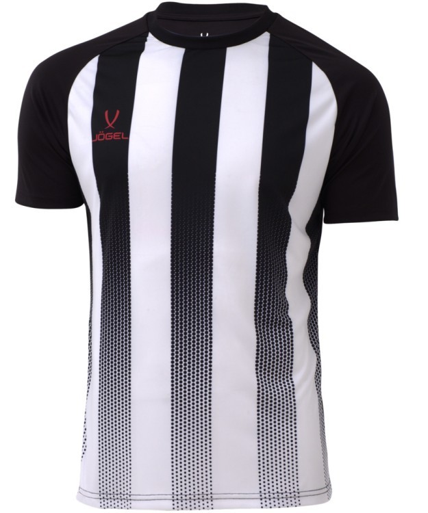 Футболка игровая JÖGEL CAMP Striped Jersey, белый/черный (1745216)