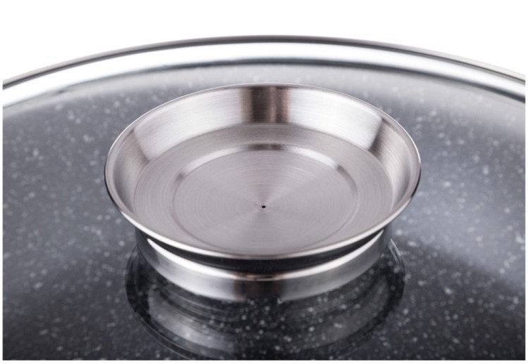 Сковорода-сотейник с крышкой и арома-ручкой диаметр=36 см.высота=9 см.7,6 л. Ningbo Gourmet (932-223) 