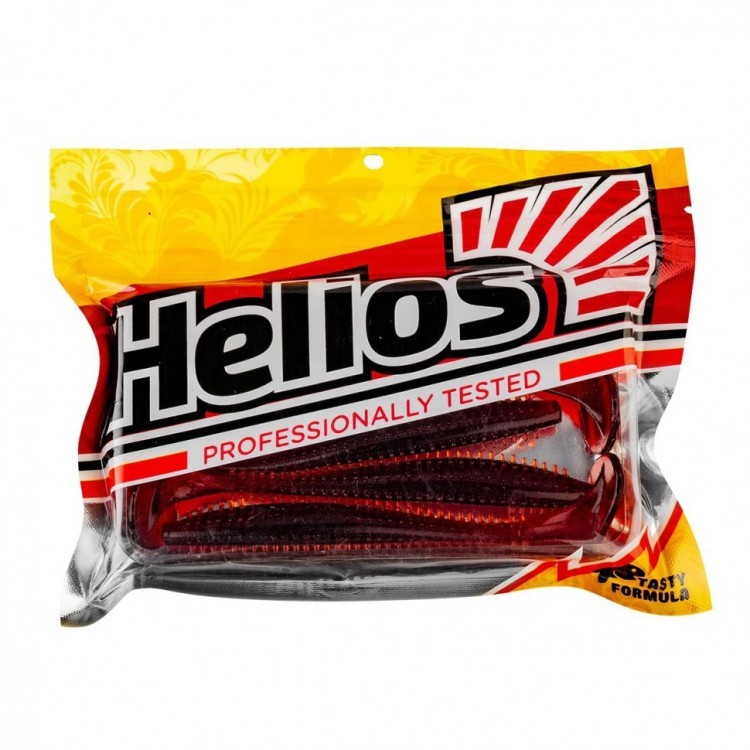 Виброхвост Helios Shaggy 5,12"/13 см, цвет Cola 5 шт HS-18-045 (77793)