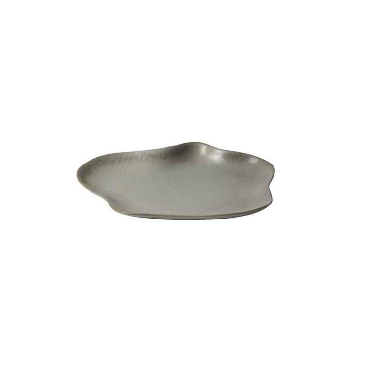 Тарелка L9236-648U, каменная керамика, grey, ROOMERS TABLEWARE