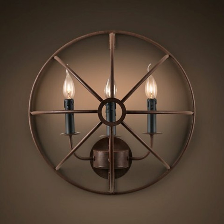 Бра Орб T-GYR-LS-0001-U, металл, Antique bronze, RESTORATION HARDWARE