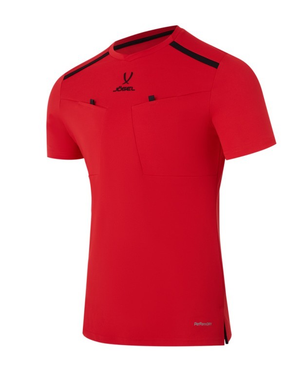 Футболка судейская JÖGEL DIVISION PerFormDRY Referee Tee, красный (2123286) Футболка судейская JÖGEL DIVISION PerFormDRY Referee Tee, красный (2123286)