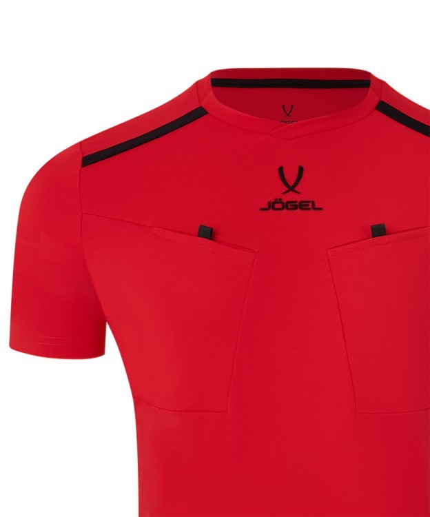 Футболка судейская JOGEL DIVISION PerFormDRY Referee Tee, красный (2123286)