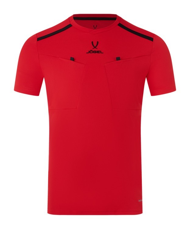 Футболка судейская JOGEL DIVISION PerFormDRY Referee Tee, красный (2123286)