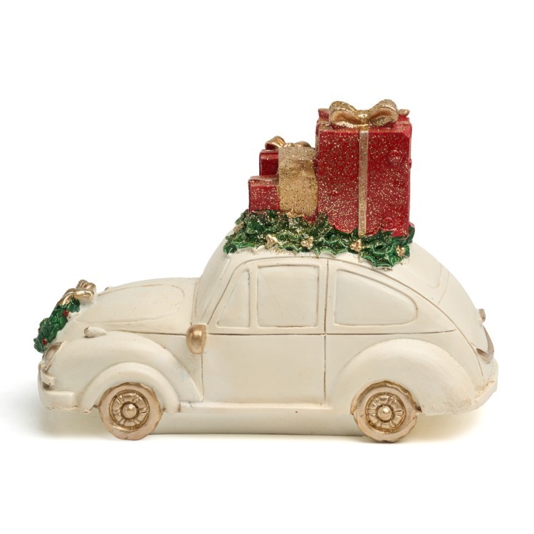 Статуэтка "машинка с подарками" 16х8х11 см Lefard (162-1311)