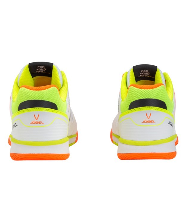 Бутсы зальные JÖGEL Tornado 2.0 White/orange (2112696) Бутсы зальные JÖGEL Tornado 2.0 White/orange (2112696)
