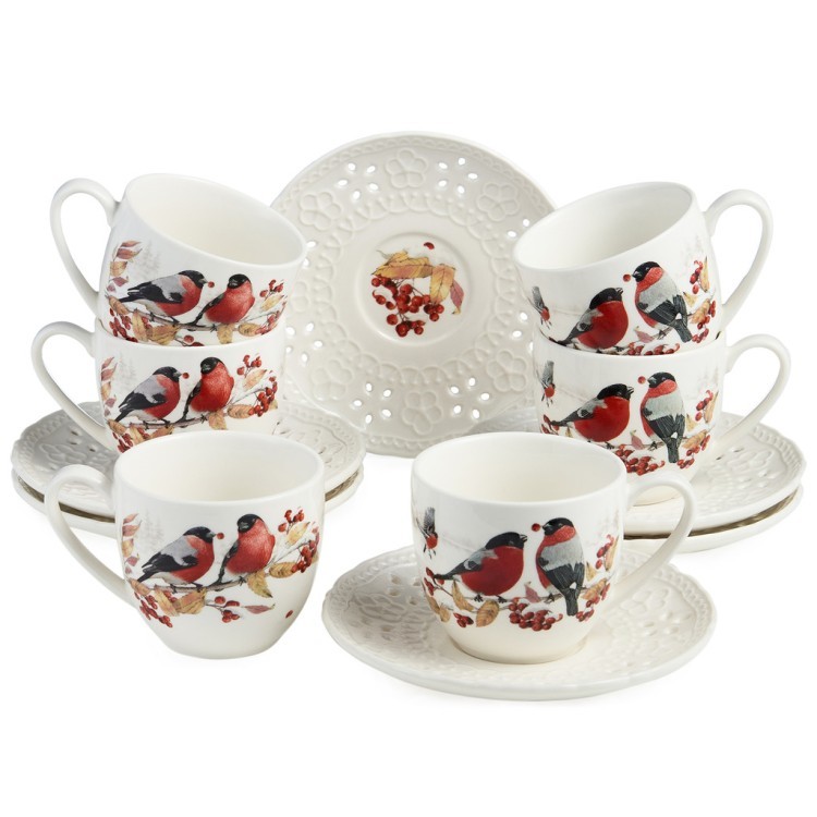 Набор чайный lefard "forest tale" на 6 пер. 12 пр. 250 мл Lefard (441-056) Набор чайный lefard "forest tale" на 6 пер. 12 пр. 250 мл Lefard (441-056)