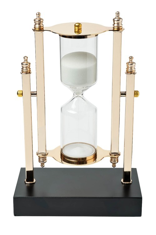Часы песочные 19*19*30см, цвет золото (TT-00008795)