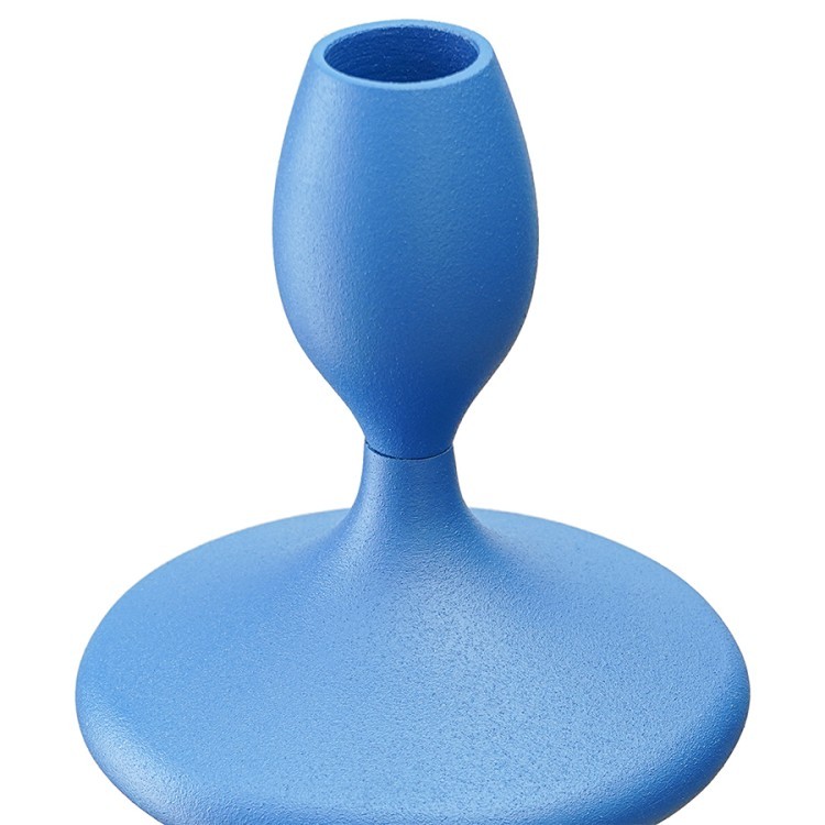 Подсвечник vivlend, 38 см, синий (76306)
