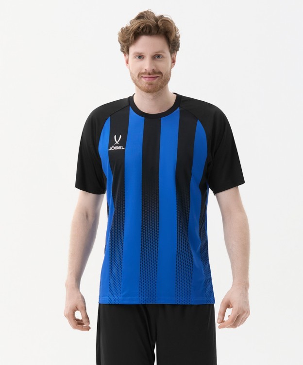 Футболка игровая JÖGEL CAMP Striped Jersey, синий/черный (1745230) Футболка игровая JÖGEL CAMP Striped Jersey, синий/черный (1745230)
