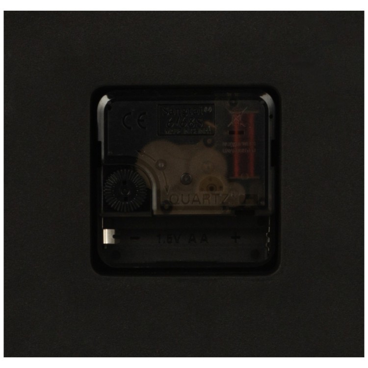 Часы настенные "marble" цвет:черный 30,5*30,5*4,5 см Lefard (220-490)