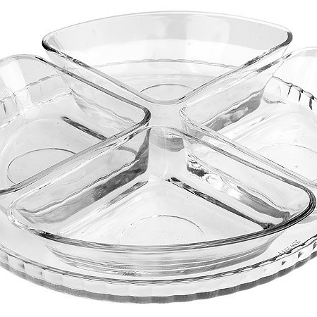 Набор салатников DENISE 5шт 24см (153-1)