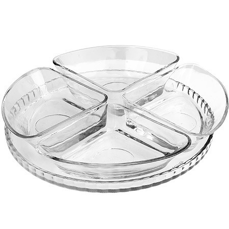 Набор салатников DENISE 5шт 24см (153-1)