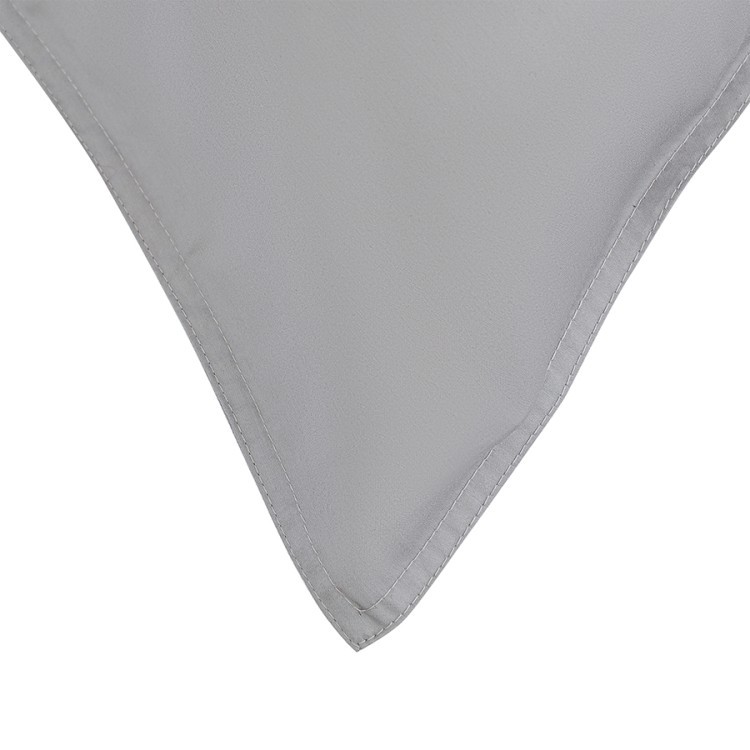 Набор наволочек из премиального сатина серого цвета из коллекции essential, 70х70 см (77139)