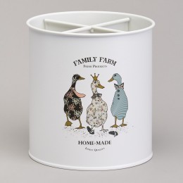 Подставка agness "family farm" под кухонные приборы 14*15 см (790-385) 