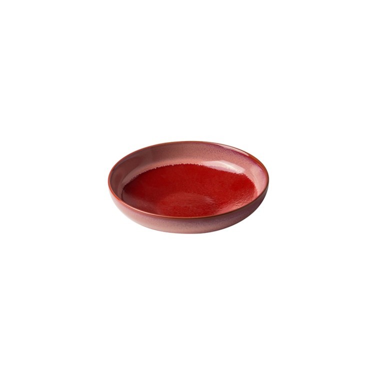 Тарелка L9282-RL, 16, каменная керамика, Red, ROOMERS TABLEWARE