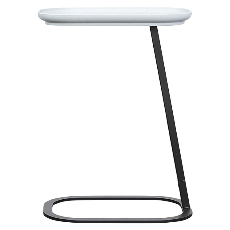 Столик приставной sustainable collection, 40,6х28 см, серый/черный (76074) Столик приставной sustainable collection, 40,6х28 см, серый/черный (76074)