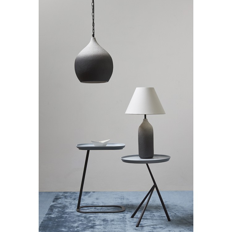 Столик приставной sustainable collection, 40,6х28 см, серый/черный (76074) Столик приставной sustainable collection, 40,6х28 см, серый/черный (76074)