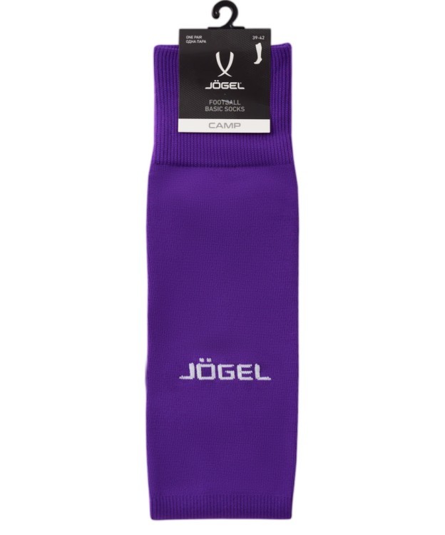 Гетры футбольные JÖGEL CAMP BASIC SOCKS, фиолетовый/серый/белый (2076931)