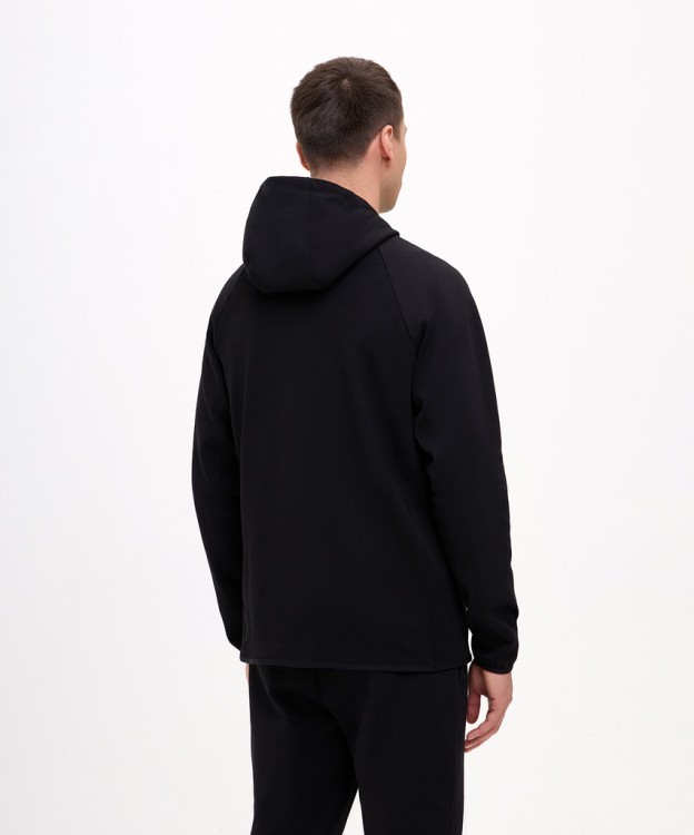 Худи на молнии JÖGEL ESSENTIAL Athlete Hooded FZ Jacket, черный (2114045)