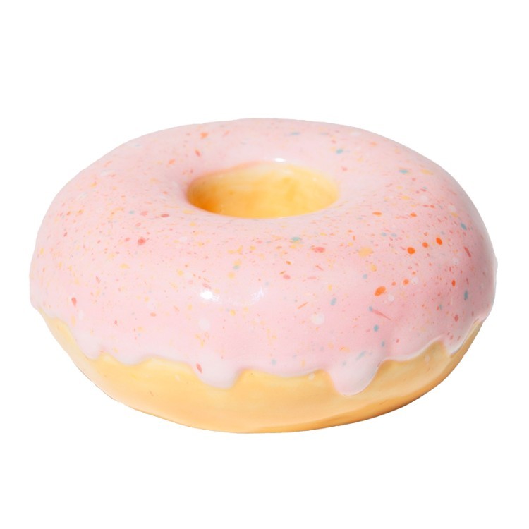 Подсвечник fast food, donut, D7 см, розовый (78950) Подсвечник fast food, donut, D7 см, розовый (78950)