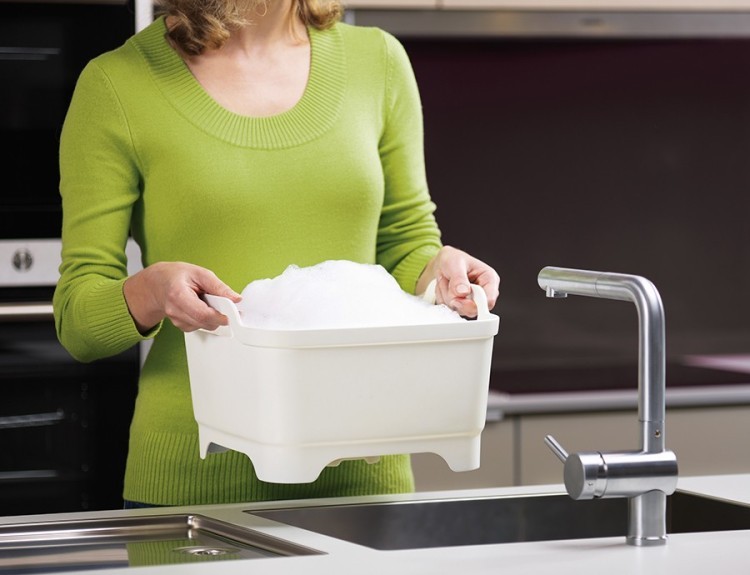 Контейнер для мытья посуды wash&drain™ зеленый (49238)