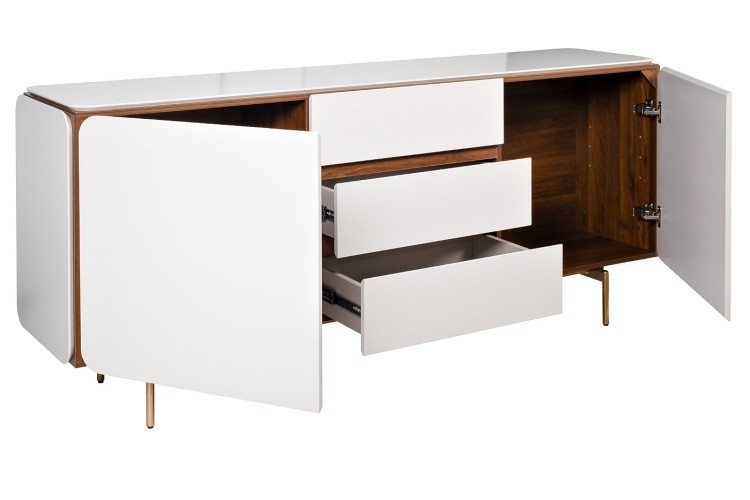 Комод белый 183*41,3*80,5см (TT-00013130)