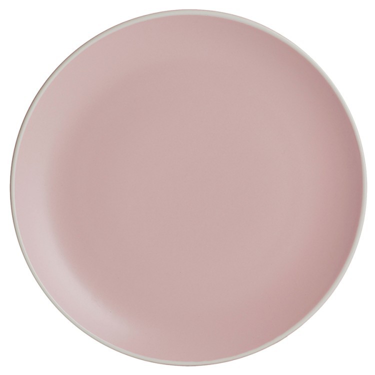 Тарелка обеденная classic, D26,5 см, розовая (66801)