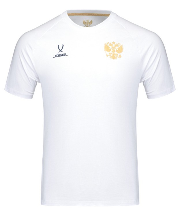 Футболка JOGEL NATIONAL Cotton Tee, белый (2111229)
