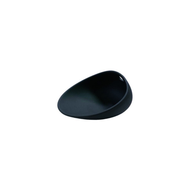 Чаша 10207C, фарфор, MATT BLACK, Cookplay