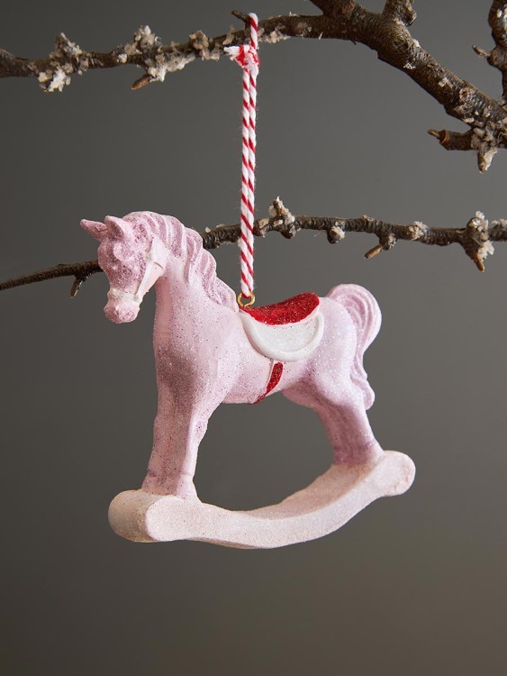 Набор ёлочных украшений pink fairytale из коллекции new year essential, 4 шт. (79338)