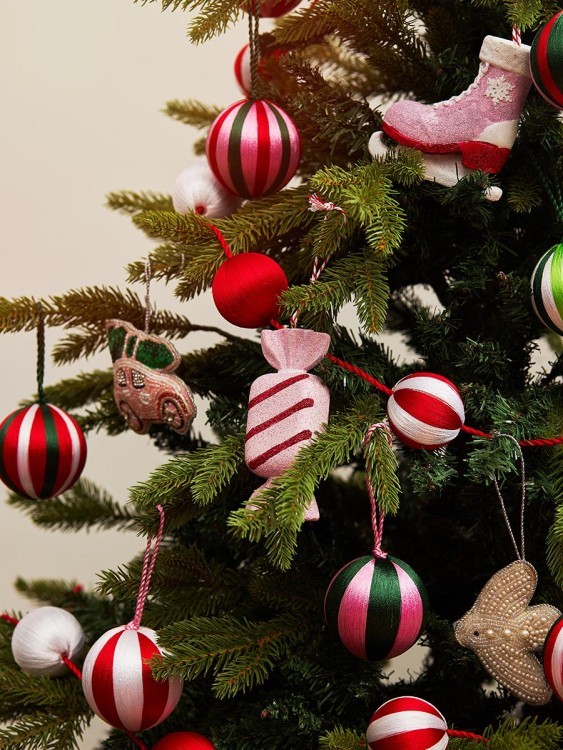 Набор ёлочных украшений pink fairytale из коллекции new year essential, 4 шт. (79338)