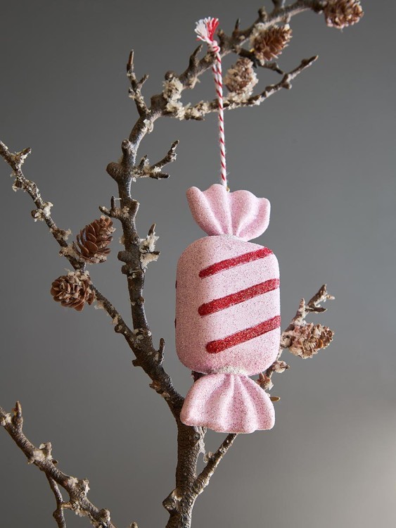 Набор ёлочных украшений pink fairytale из коллекции new year essential, 4 шт. (79338)