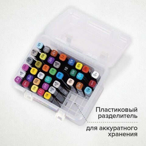 Маркеры для скетчинга двусторонние Brauberg Art Debut Black линия 1-6 мм 48 цветов 152130 (1) (86699) Маркеры для скетчинга двусторонние Brauberg Art Debut Black линия 1-6 мм 48 цветов 152130 (1) (86699)
