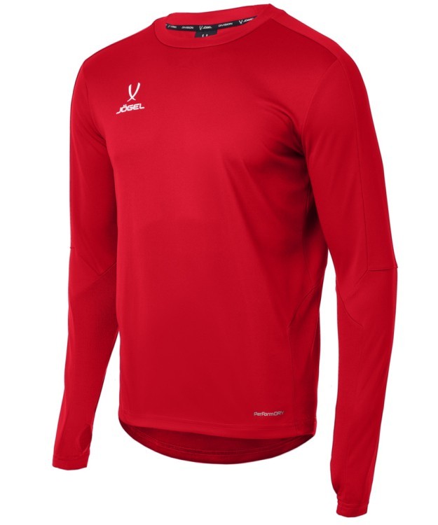 Джемпер тренировочный JÖGEL DIVISION PerFormDRY Pro Training Top, красный (2115992) Джемпер тренировочный JÖGEL DIVISION PerFormDRY Pro Training Top, красный (2115992)