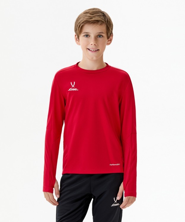 Джемпер тренировочный JÖGEL DIVISION PerFormDRY Pro Training Top, красный (2115992) Джемпер тренировочный JÖGEL DIVISION PerFormDRY Pro Training Top, красный (2115992)