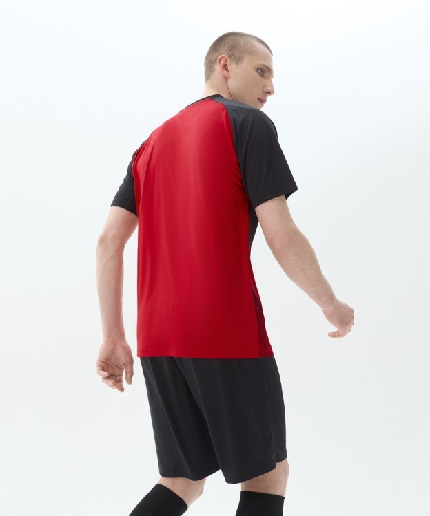 Футболка игровая JOGEL CAMP Striped Jersey, красный/черный (1745182)