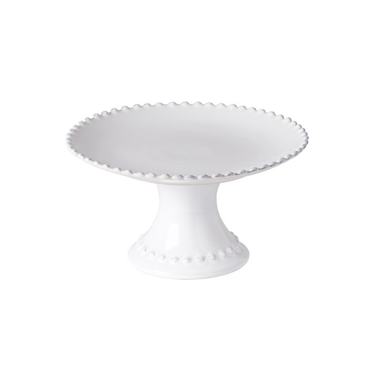 Блюдо на ножке PEP226-02202F, керамика, white, Costa Nova