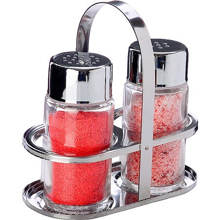 Набор для специй на подставке 3 пр стекло/нерж Mayer&Boch (40493)